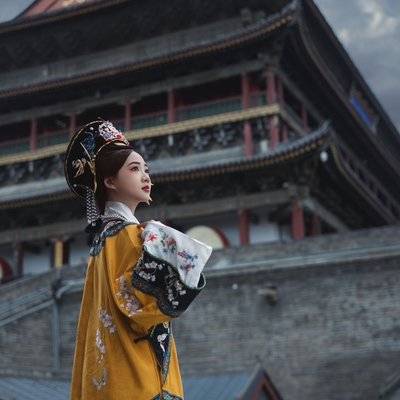 汉服模特