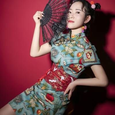森系模特