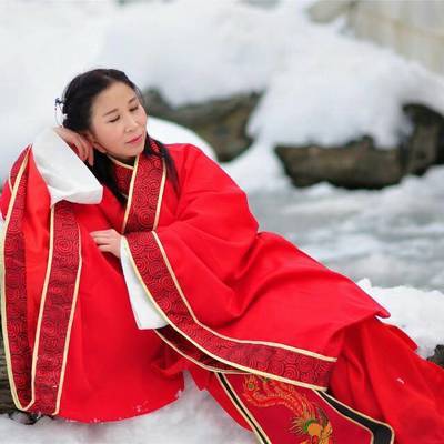 汉服模特