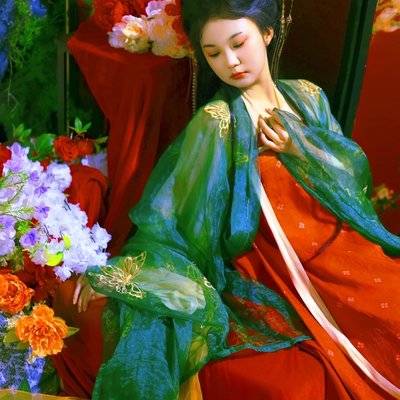 汉服模特