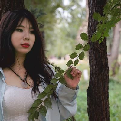 森系模特