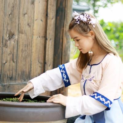 森系模特