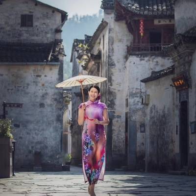 民国模特