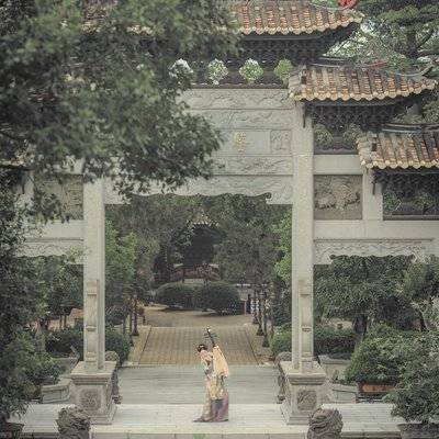 汉服模特