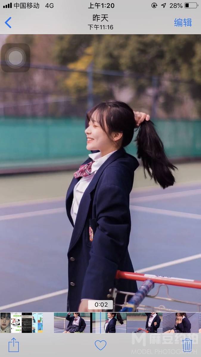 校园模特