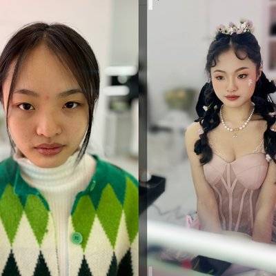 妆容模特