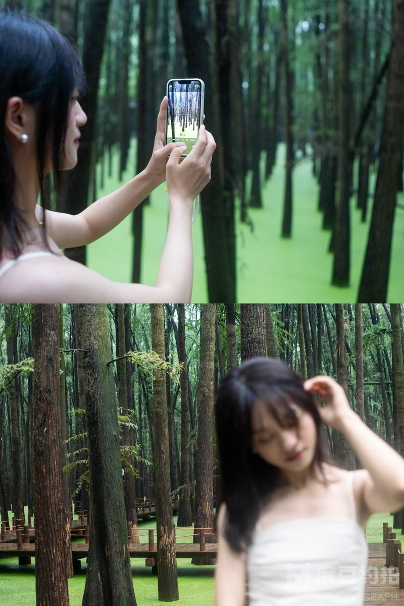 森系模特