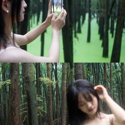 森系模特