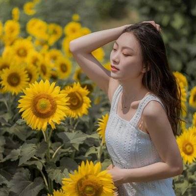 汉服模特