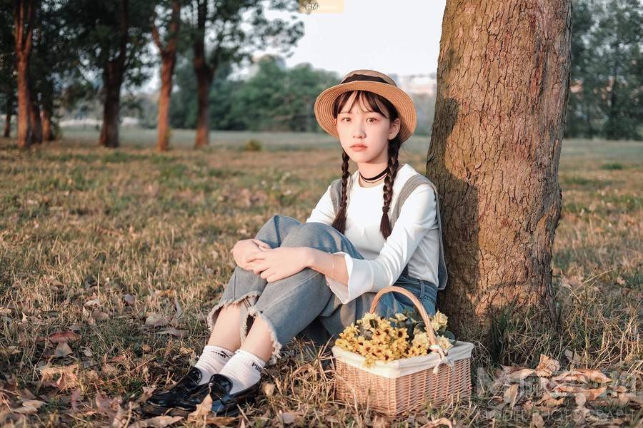 森系模特
