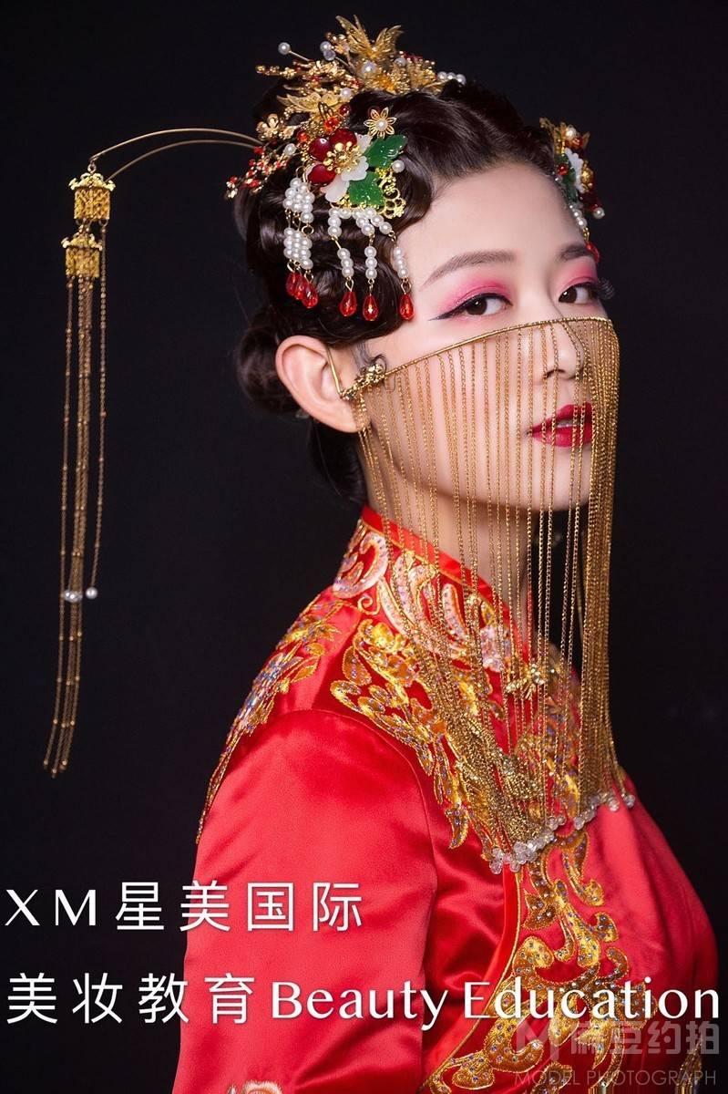 妆容模特