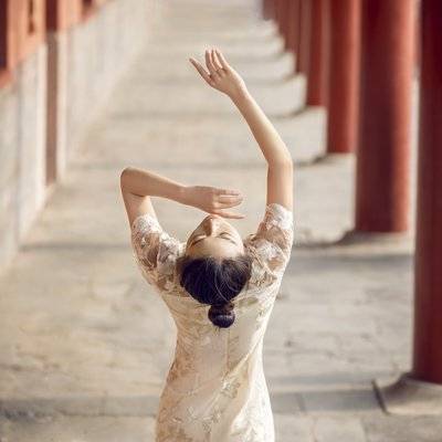 旗袍模特