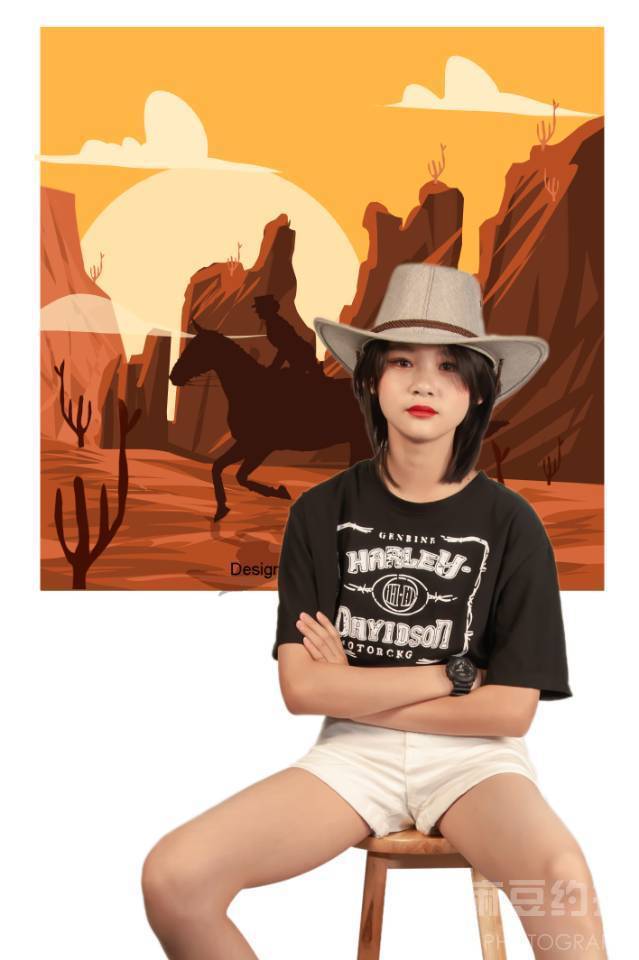 少女模特