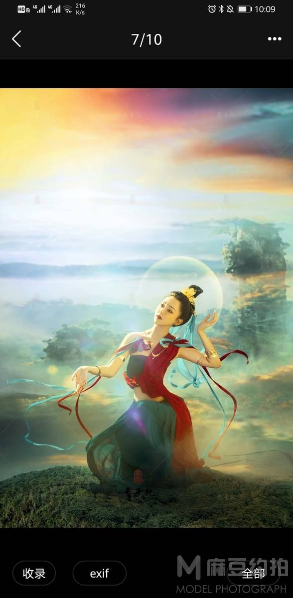 汉服模特