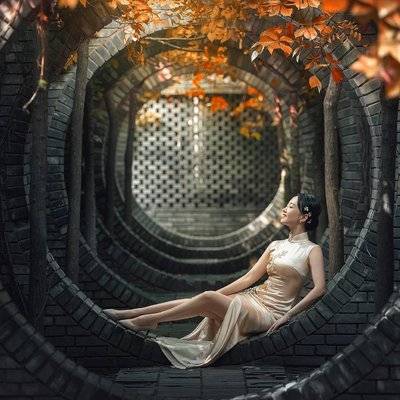 民国模特