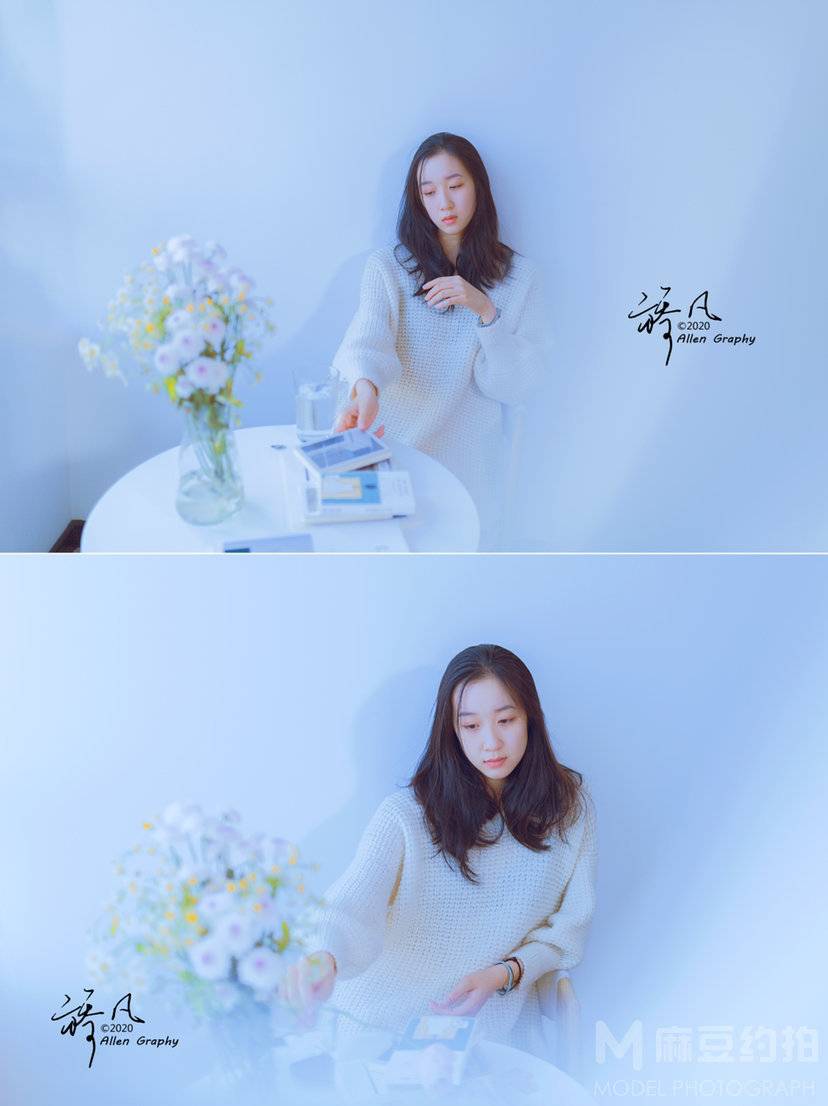 情绪模特