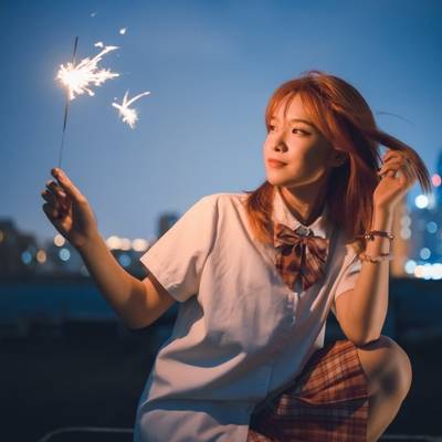 森系模特