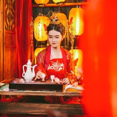 汉服模特