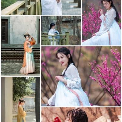 汉服模特