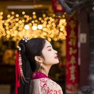 汉服模特