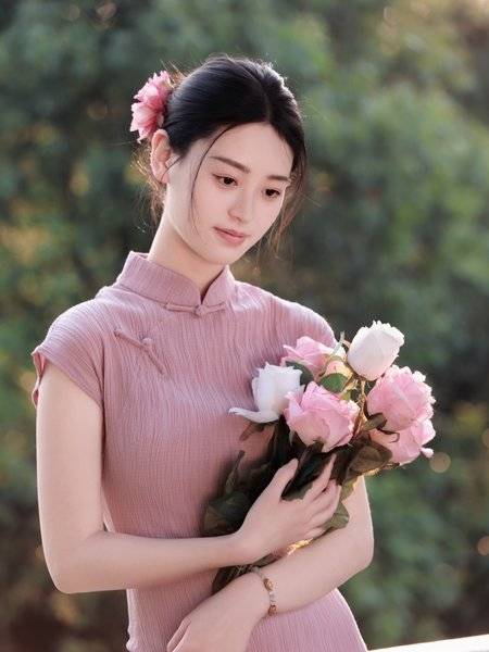 旗袍模特