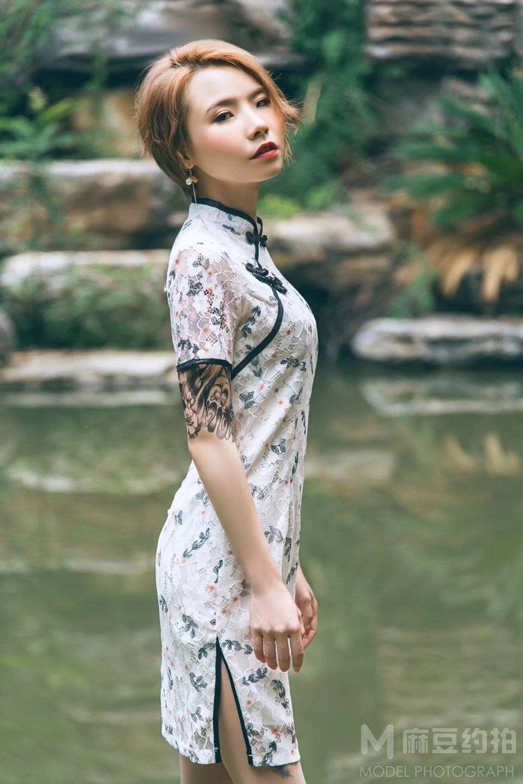 旗袍模特