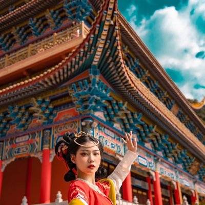 森系模特