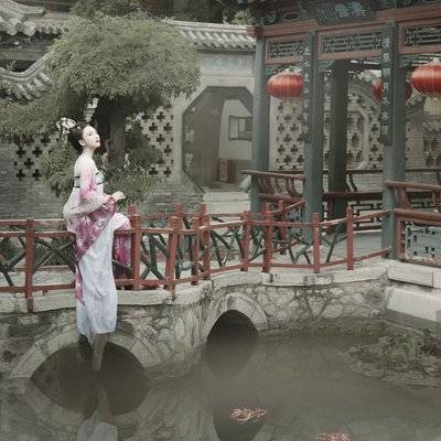 汉服模特
