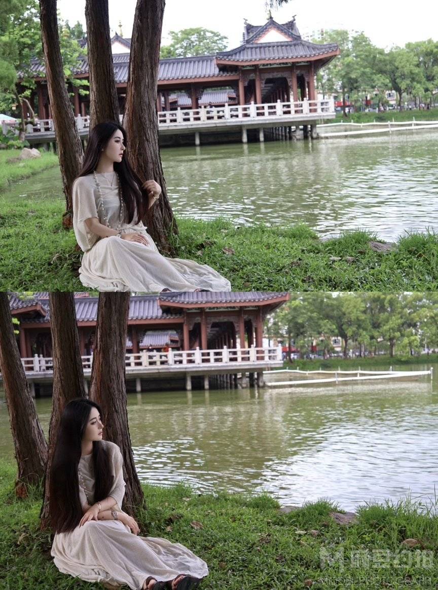 森系模特