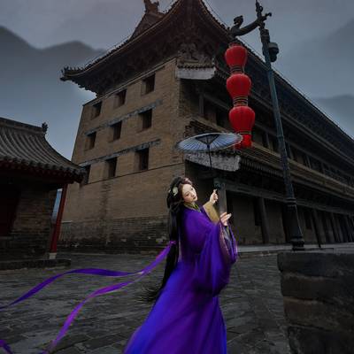 汉服模特