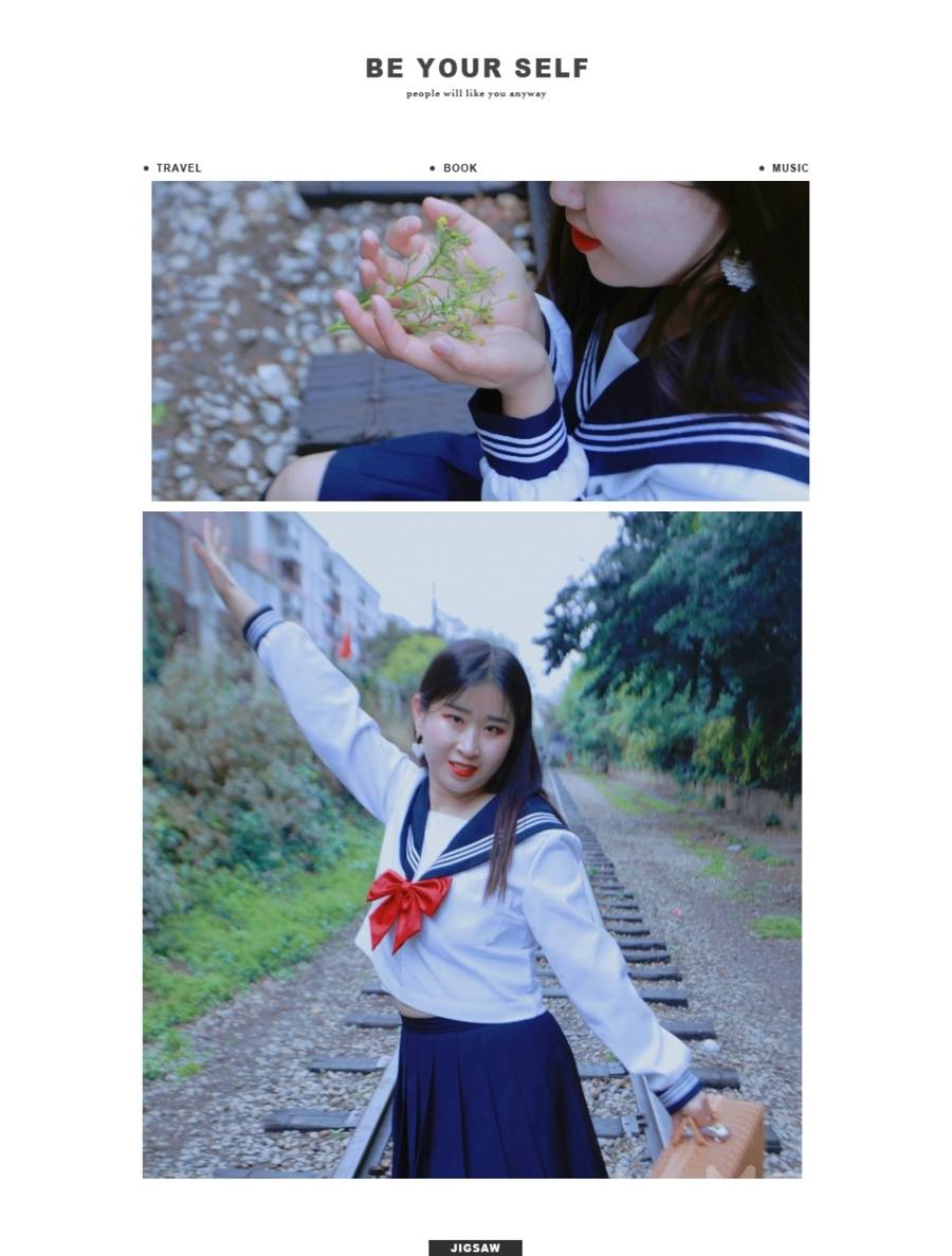 清新模特