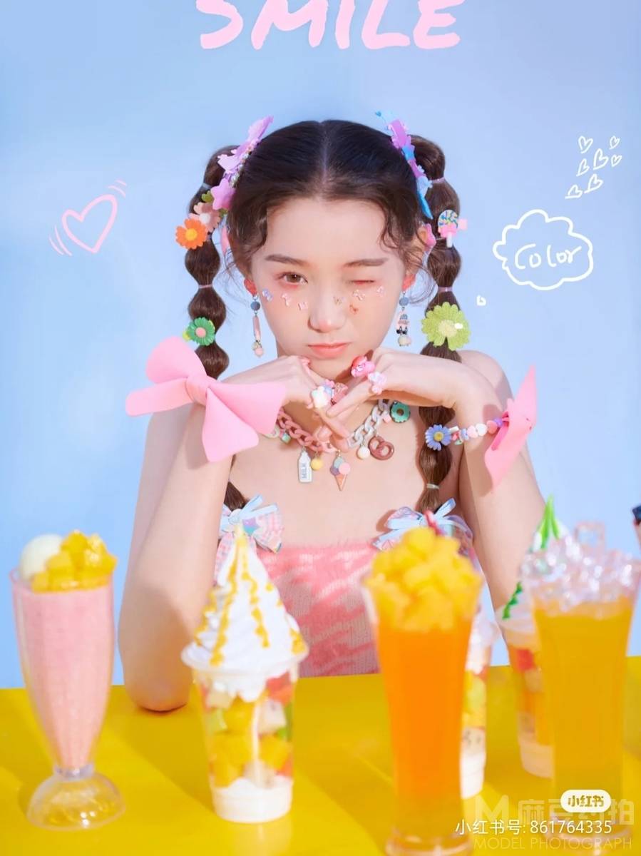 森系模特
