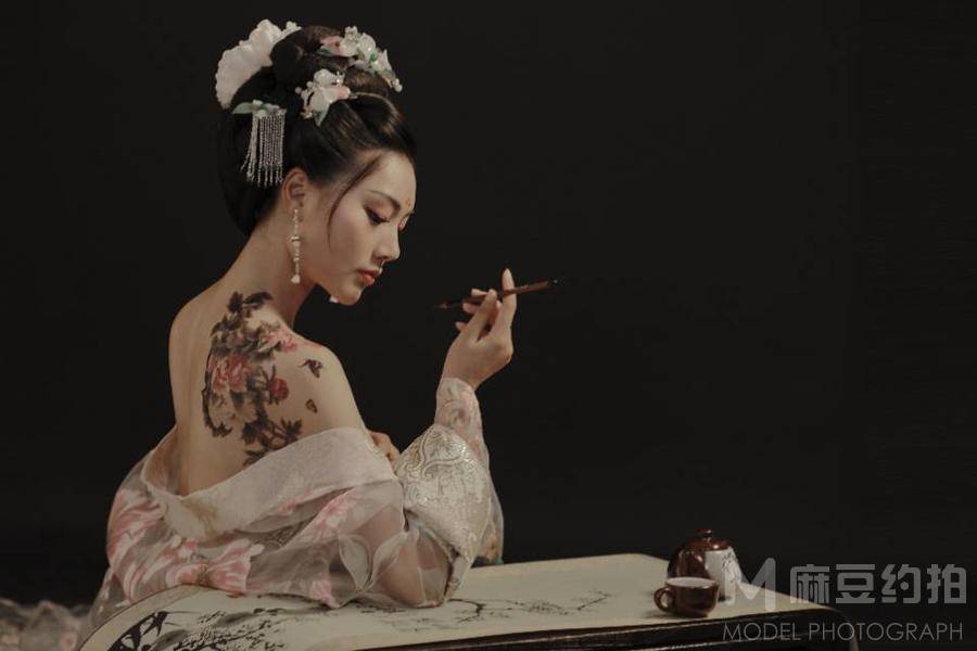 妆容模特