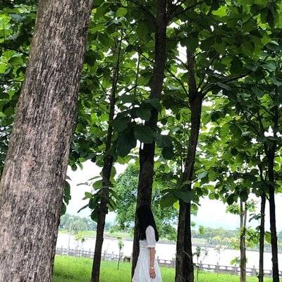 黑白模特