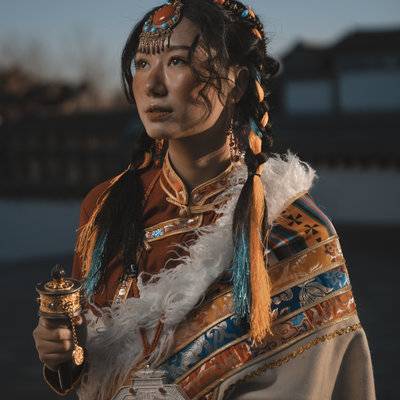 汉服模特