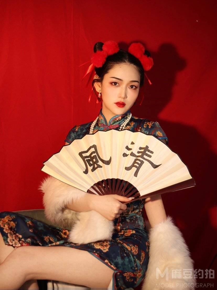 旗袍模特