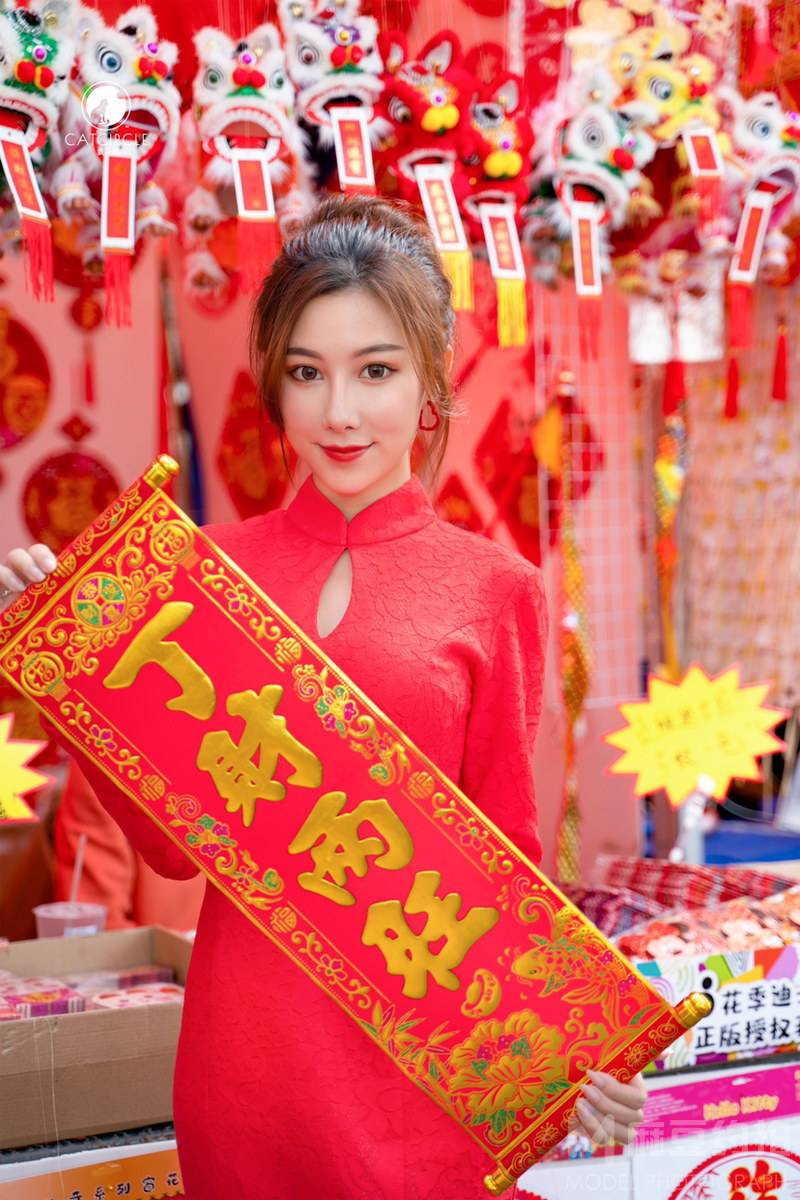 旗袍模特