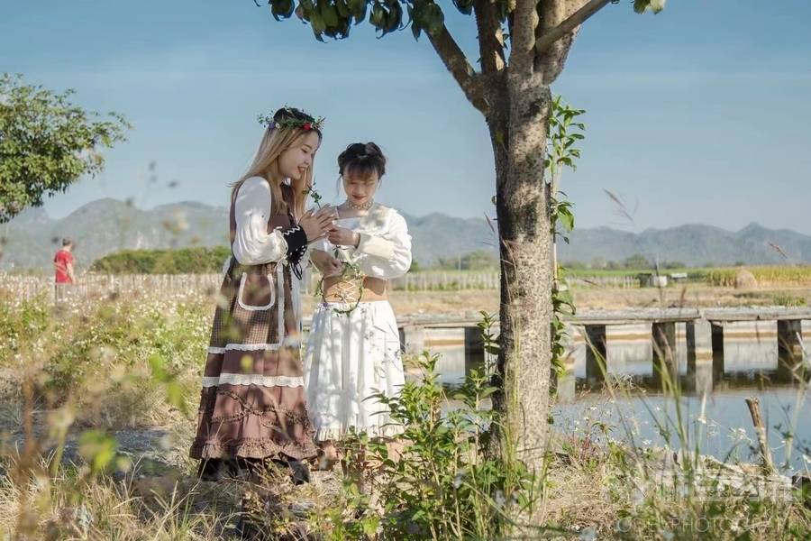 森系模特