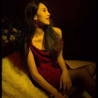 黑白模特