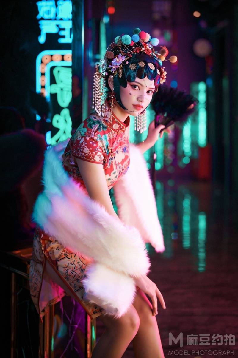 旗袍模特