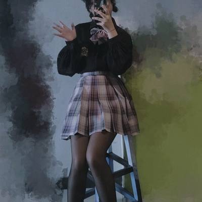 森系模特
