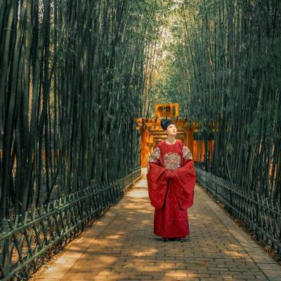 汉服模特