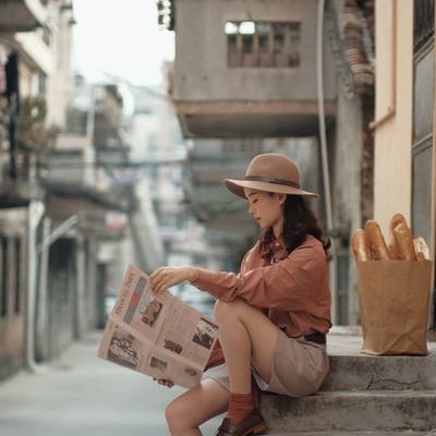 商务模特