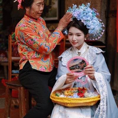 汉服模特