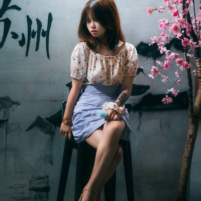 汉服模特