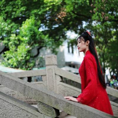 汉服模特