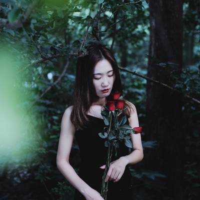森系模特