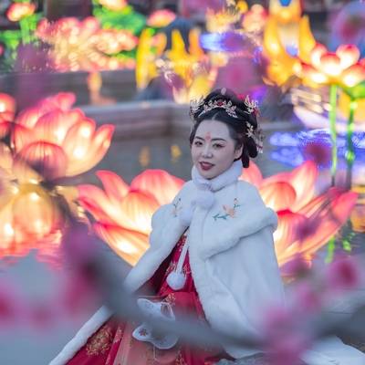 汉服模特