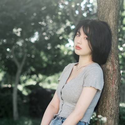 森系模特