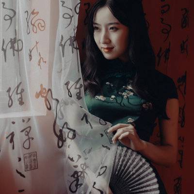 旗袍模特